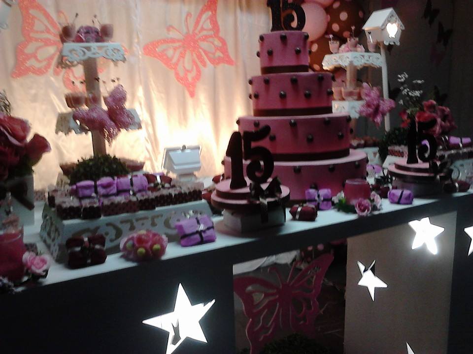 Montagem de buffet Célio Eventos 8