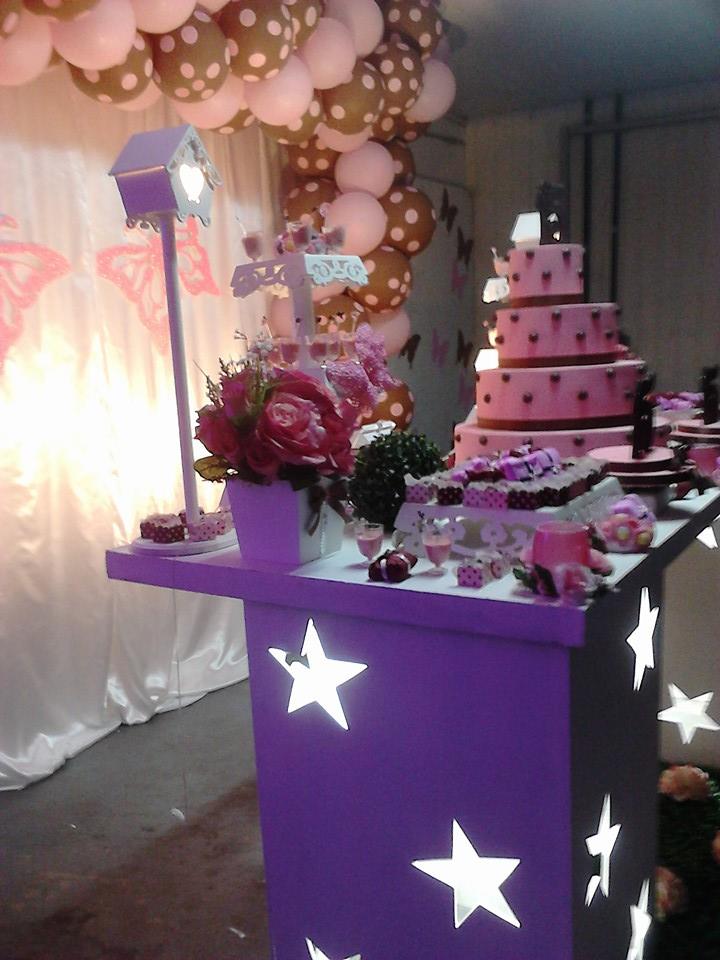 Montagem de buffet Célio Eventos 3