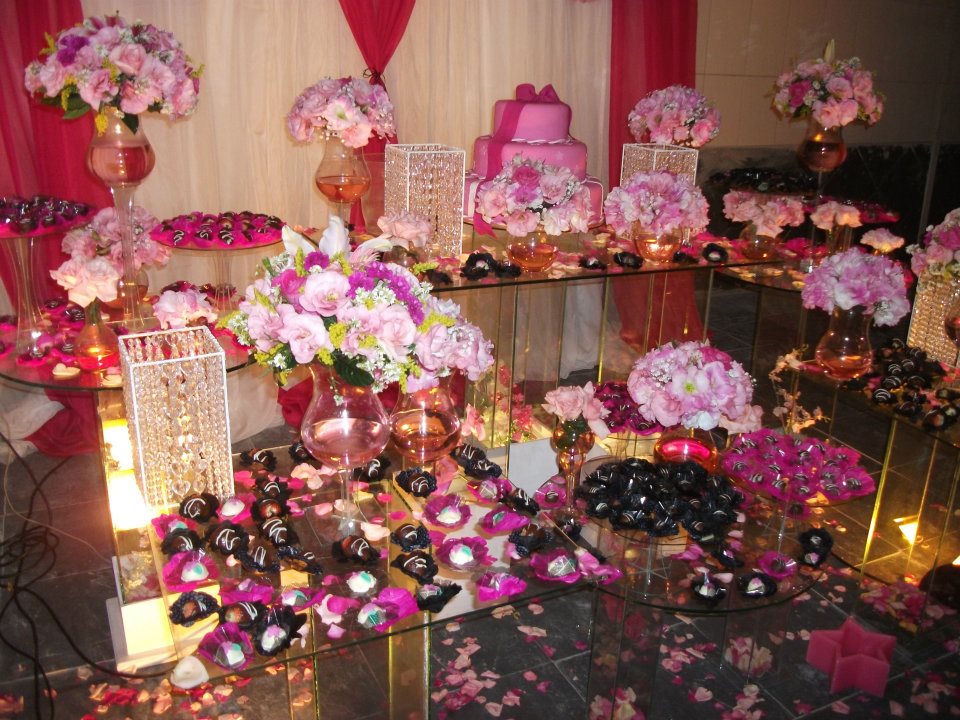 Montagem de buffet Célio Eventos 6