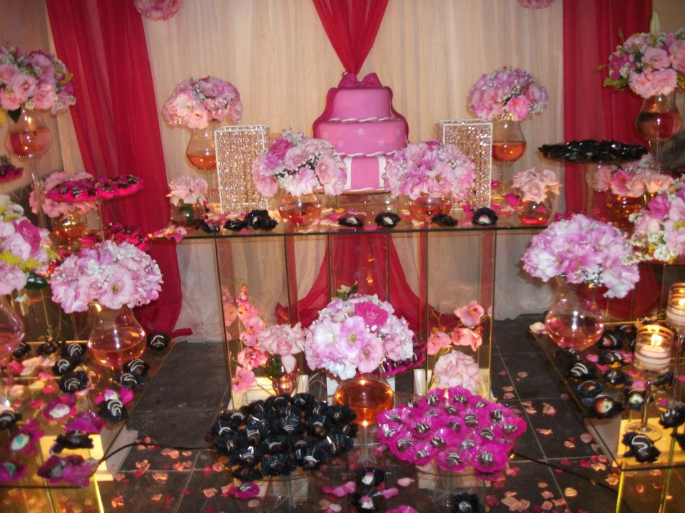 Montagem de buffet Célio Eventos 1