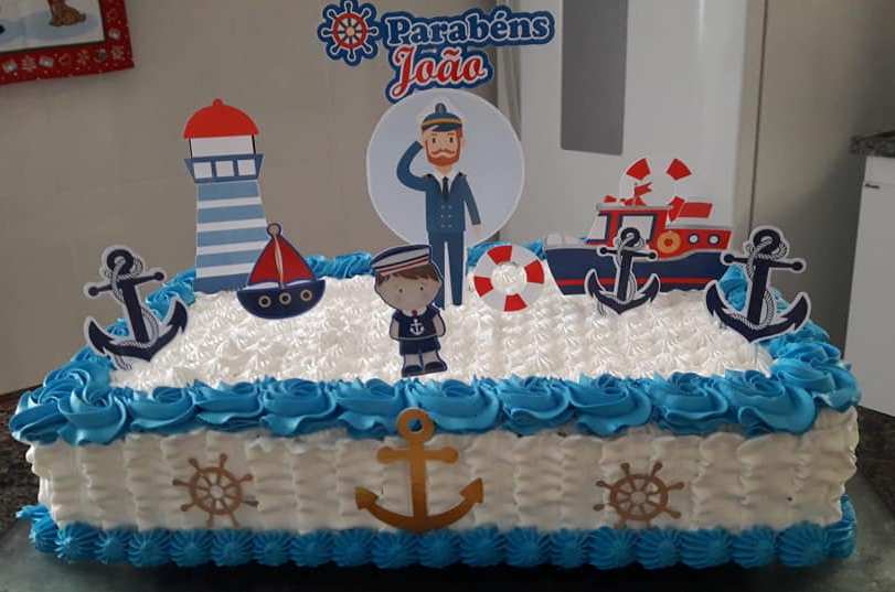 Bolo confeitado Célio Eventos 17